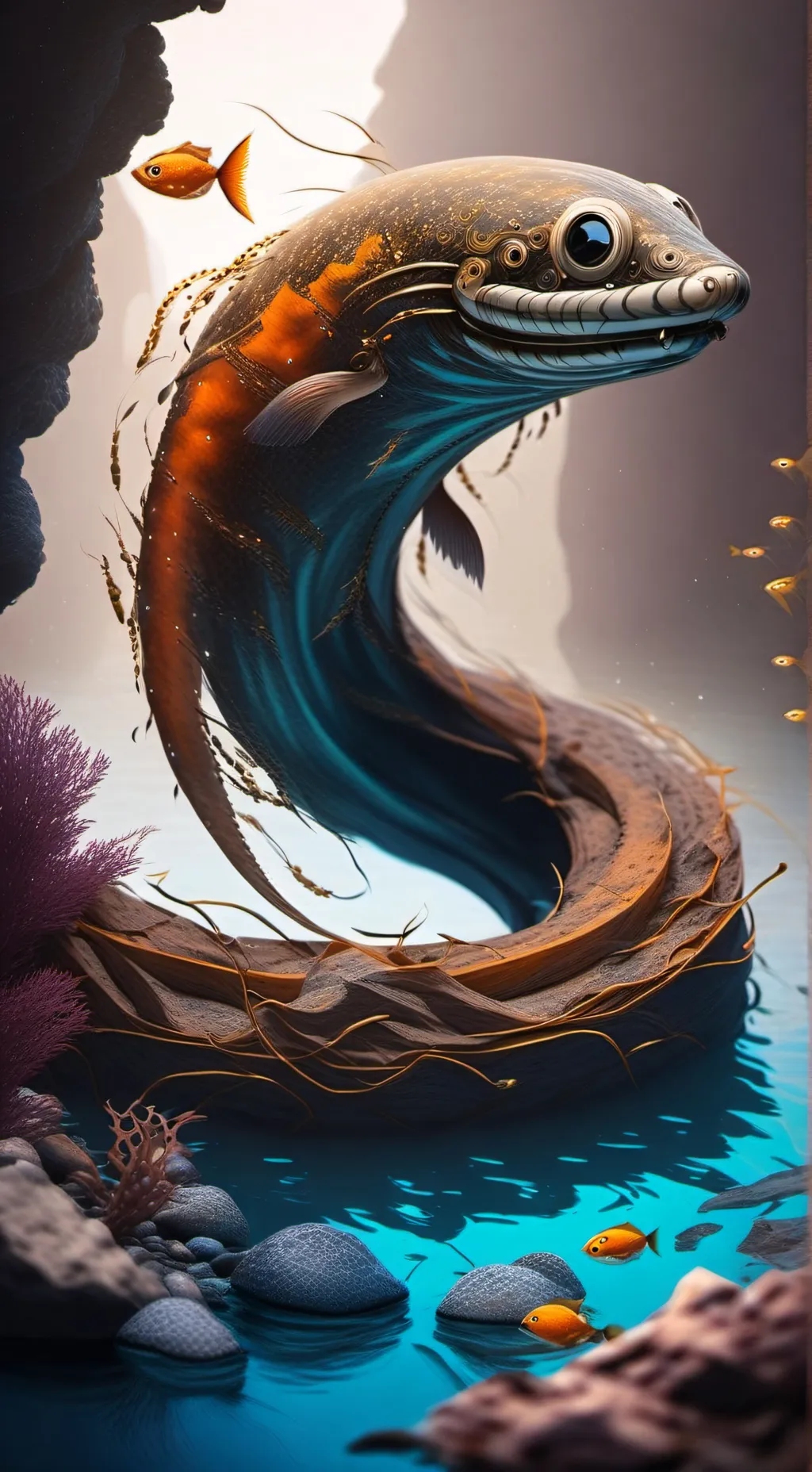 ai character: Mira background