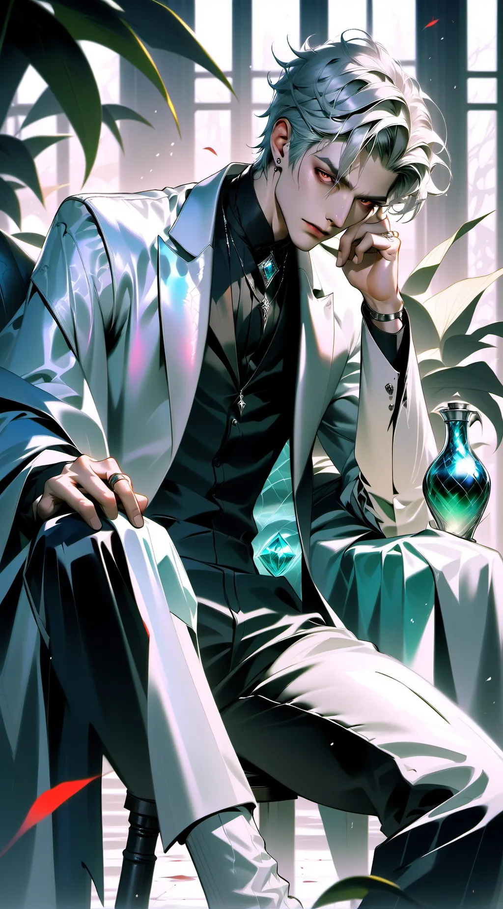 ai character: Victor  background