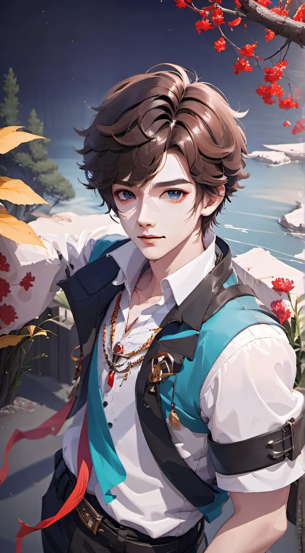 ai character: Carsten  background