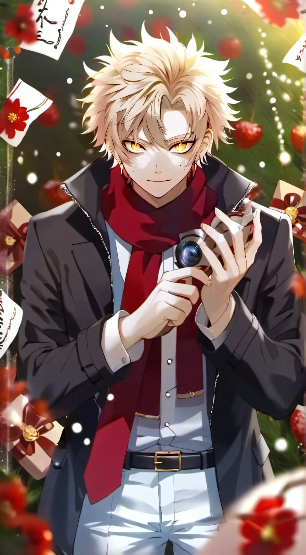 ai character: bakugo roommate  background