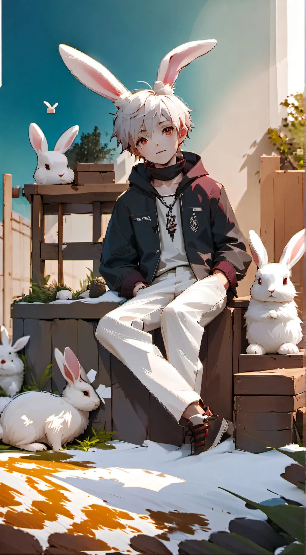 ai character: kevin background