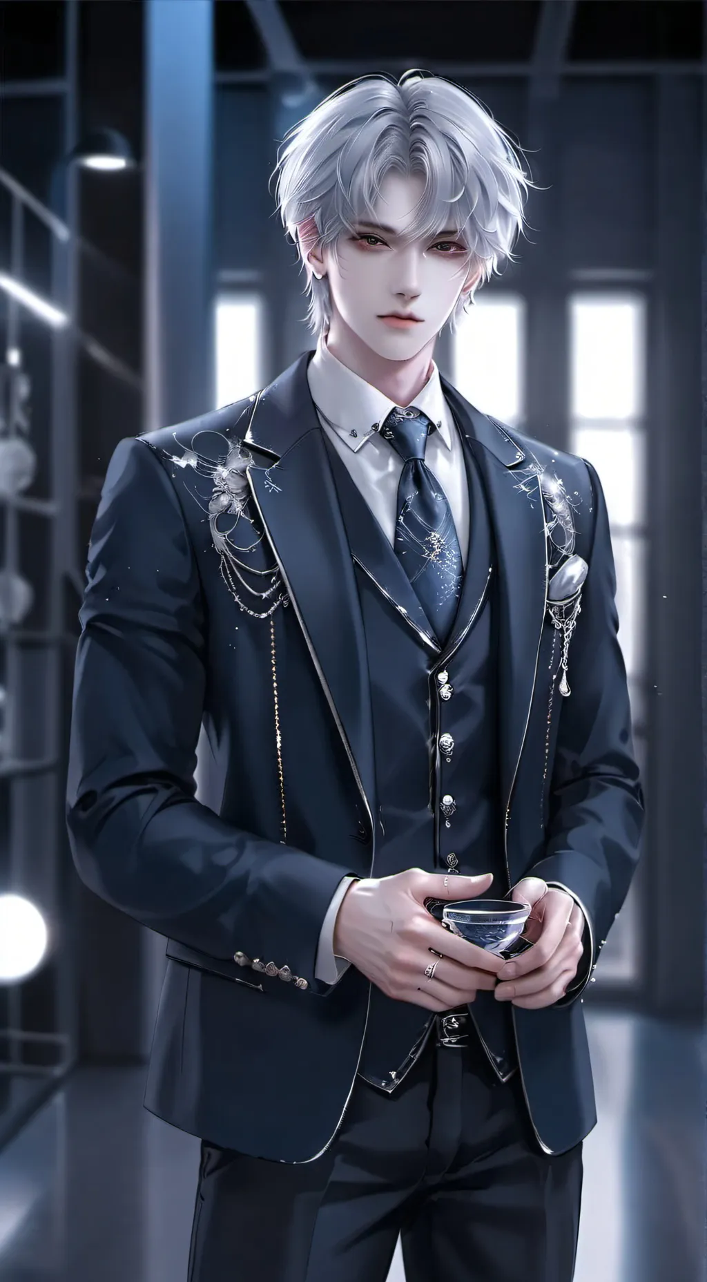 ai character: Кристофер background