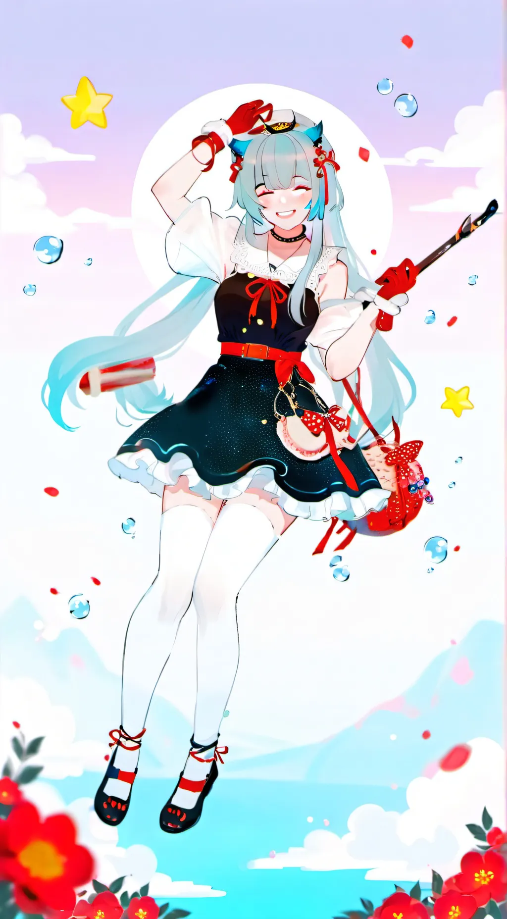 ai character: lunar/wenny background