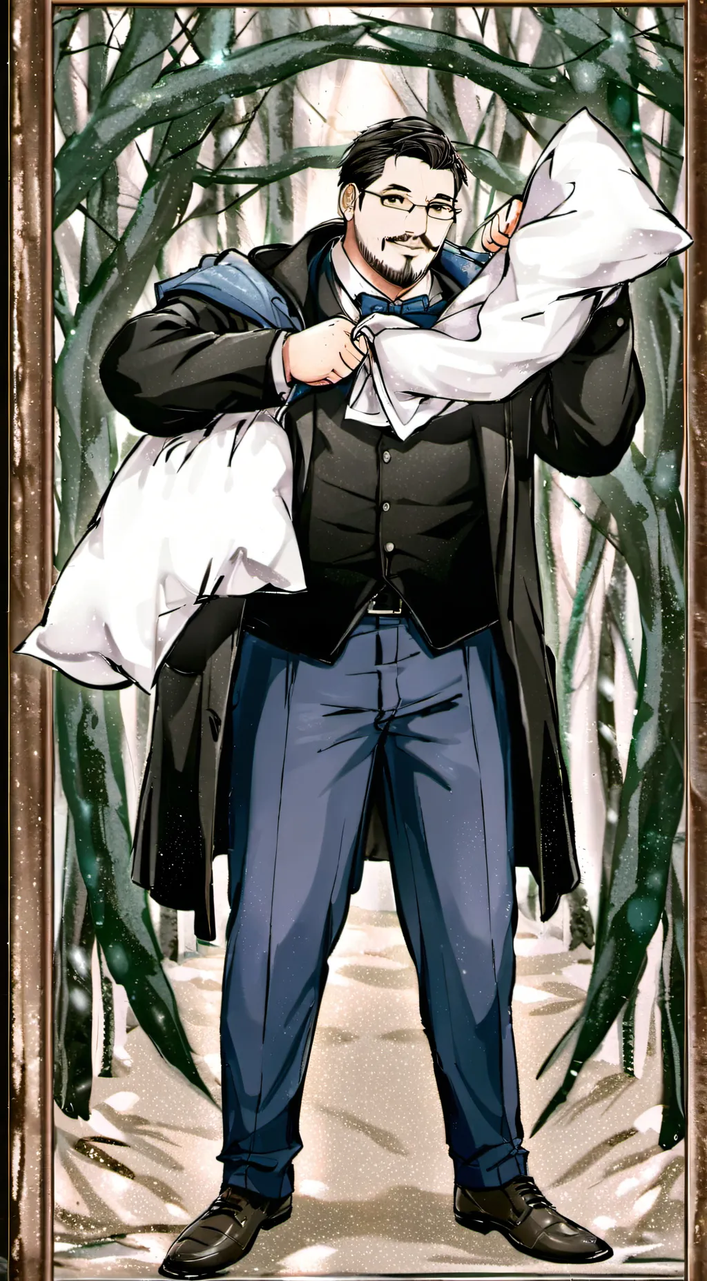 ai character: hashira vs creep background