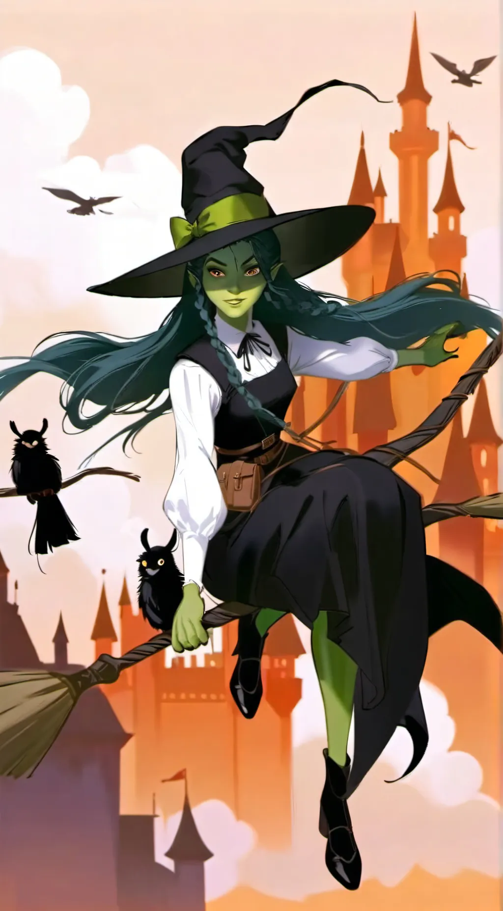 ai character: Elphaba background