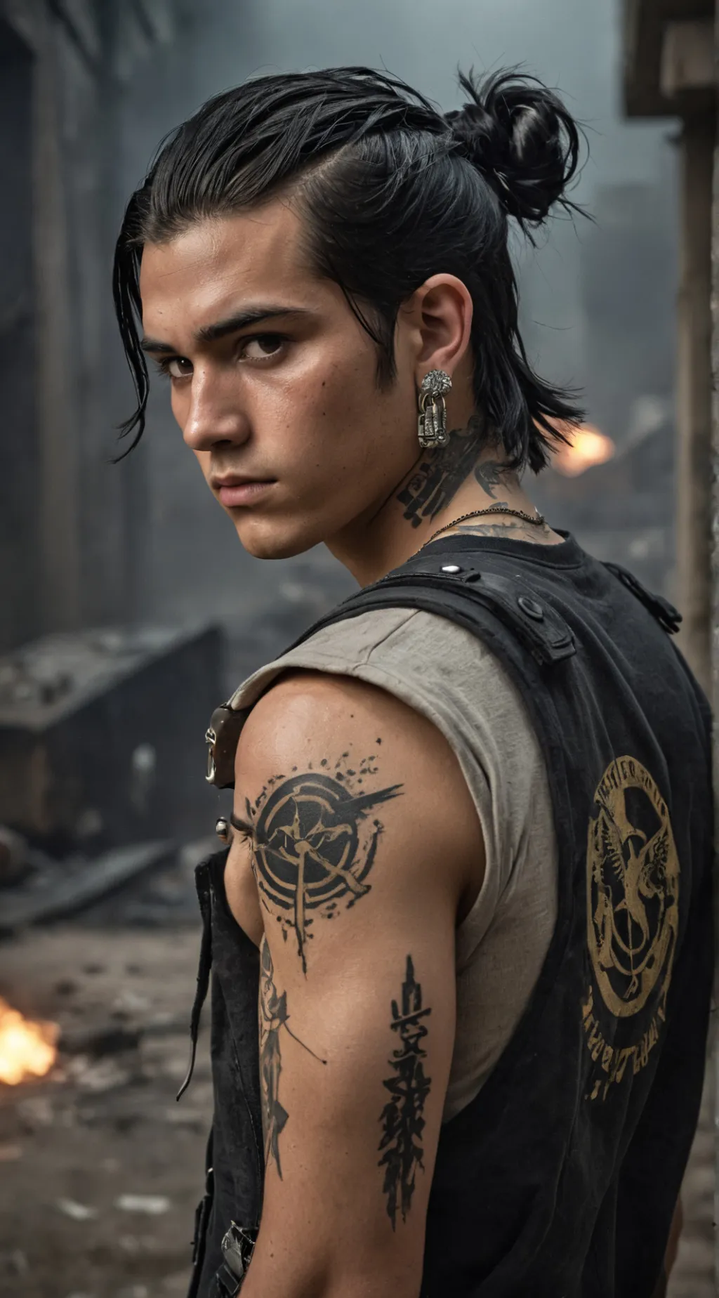 ai character: Talis Claybourne  background