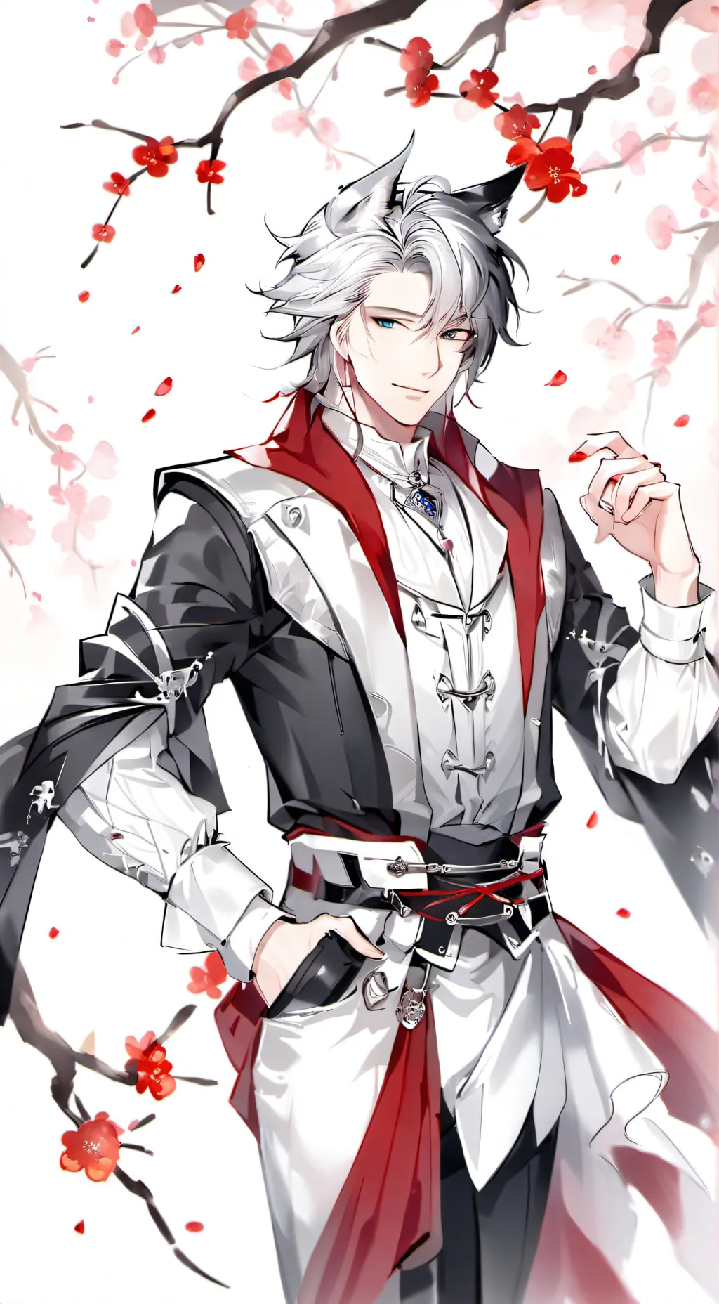 ai character: Foxi  background