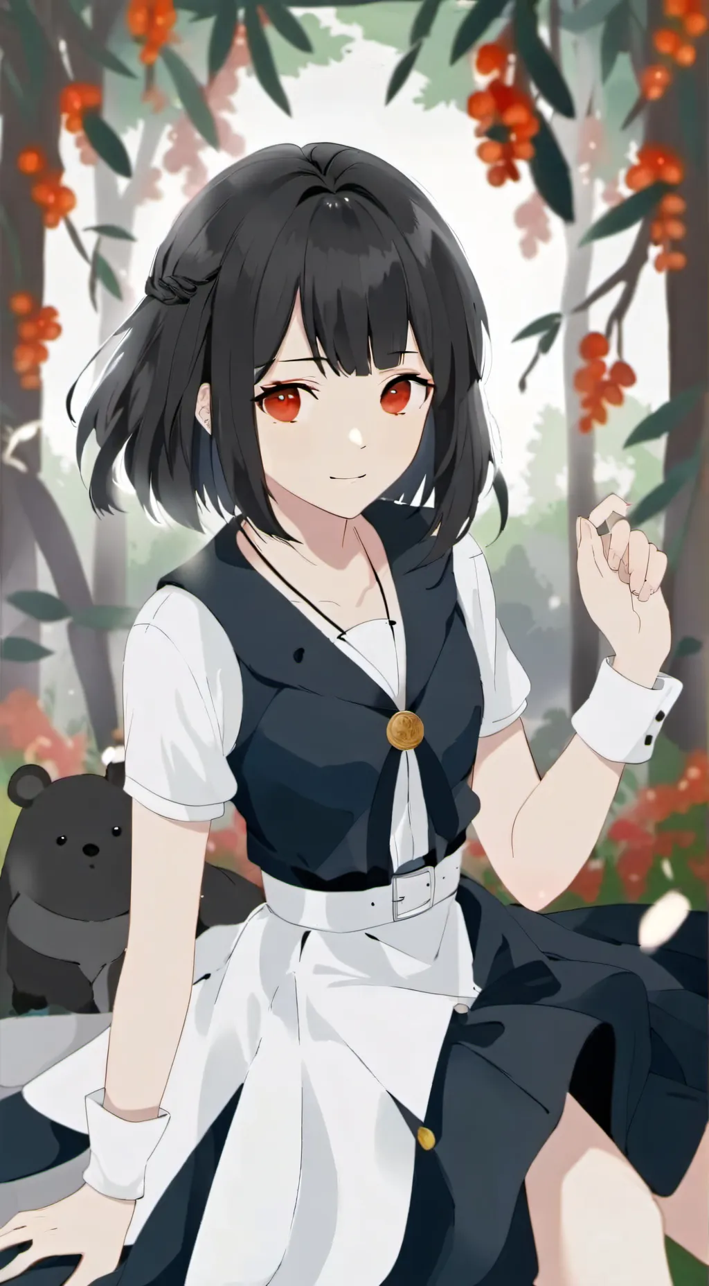 ai character: Hina  background