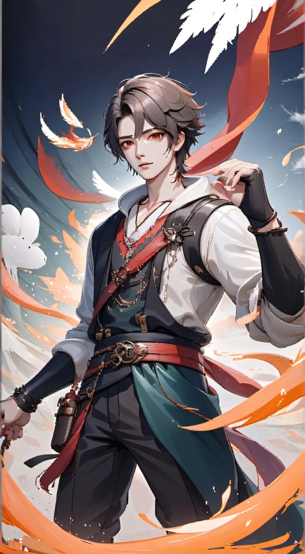 ai character: Giant background