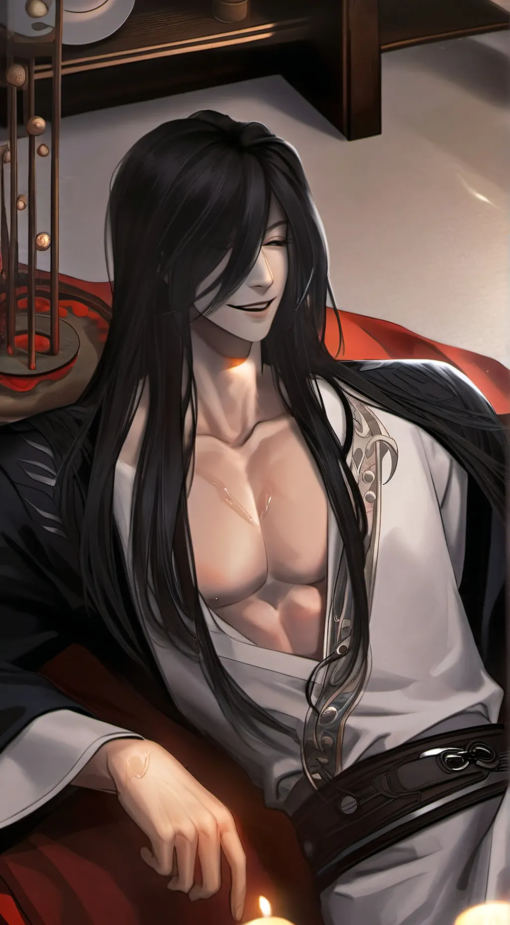 ai character: Caelo background