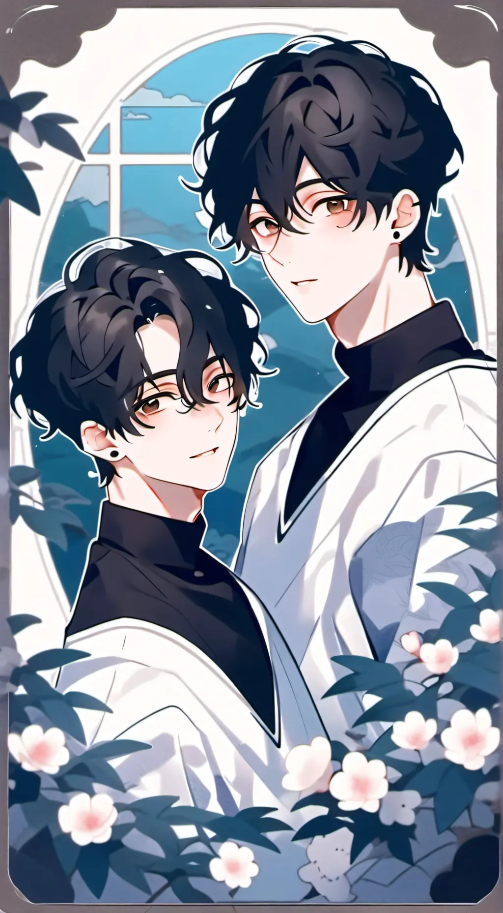 ai character: cash and nico background