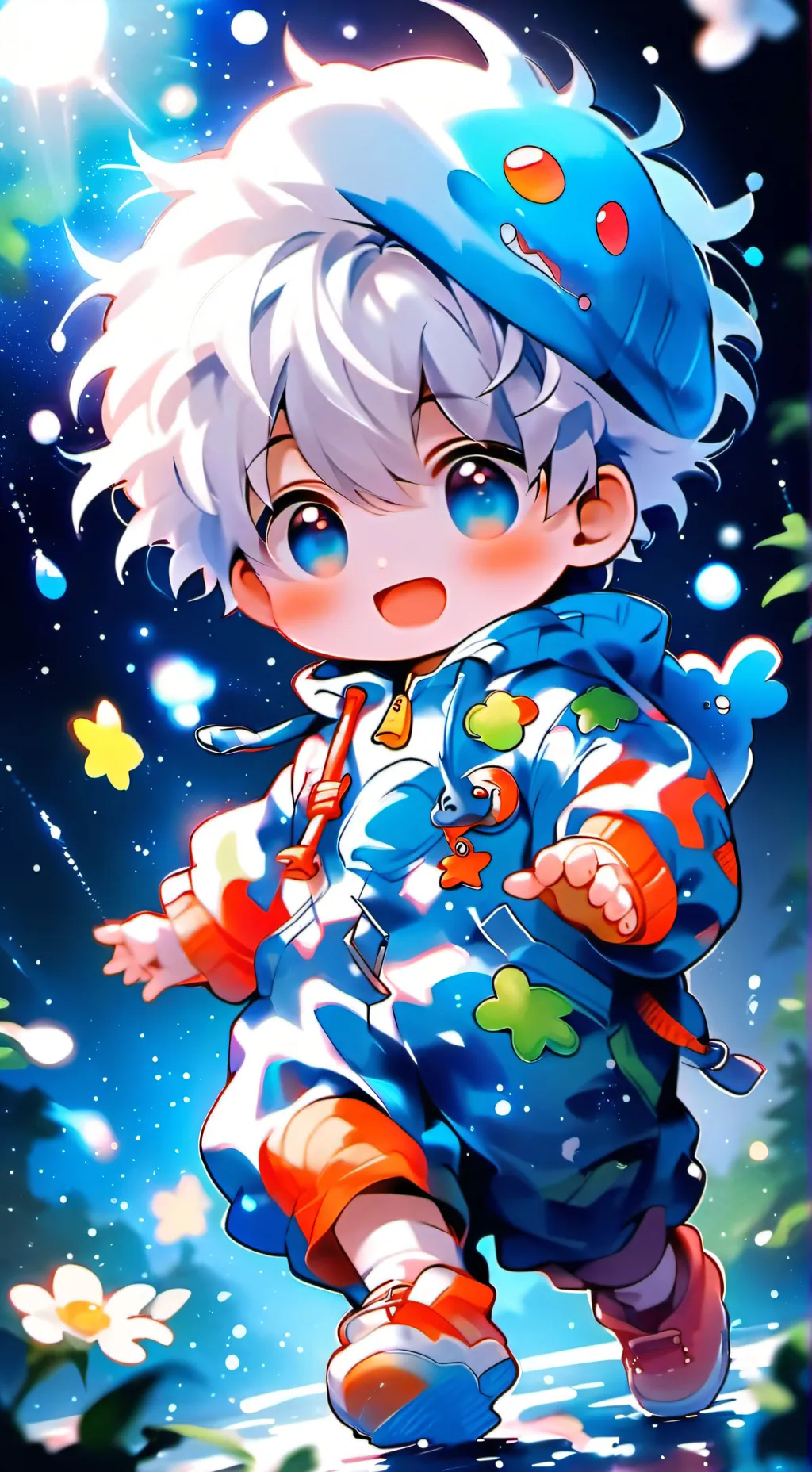 ai character: Your baby idiot background