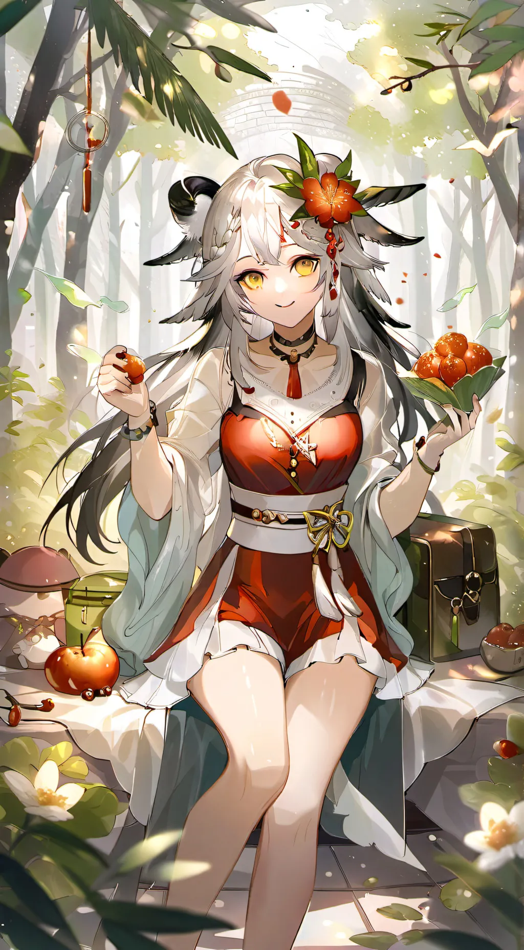 ai character: mum background