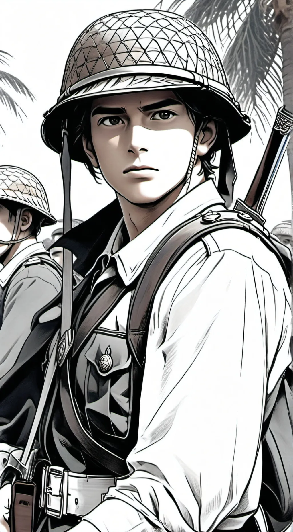 ai character: teniente power background
