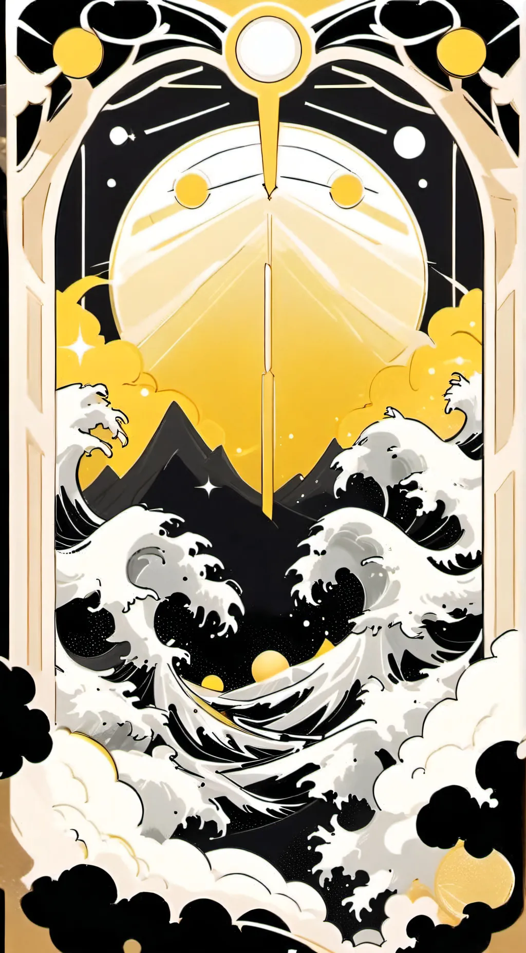 ai character: Uppermoons  background