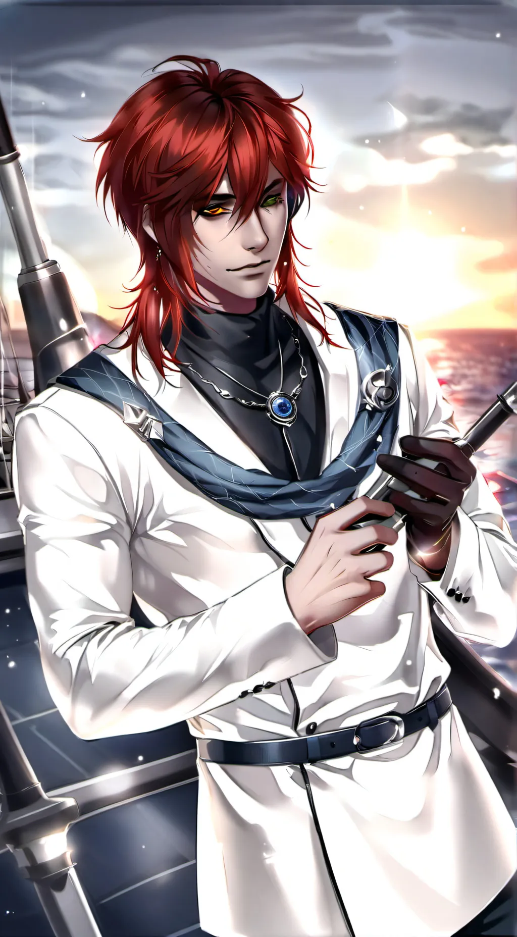 ai character: CaptianFoxy/Daniel background