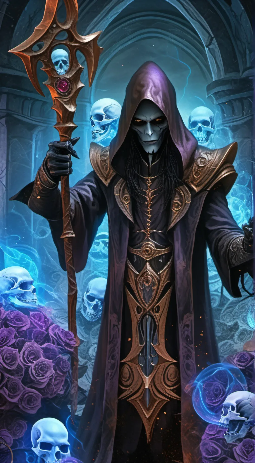 ai character: Maestus Hex  background