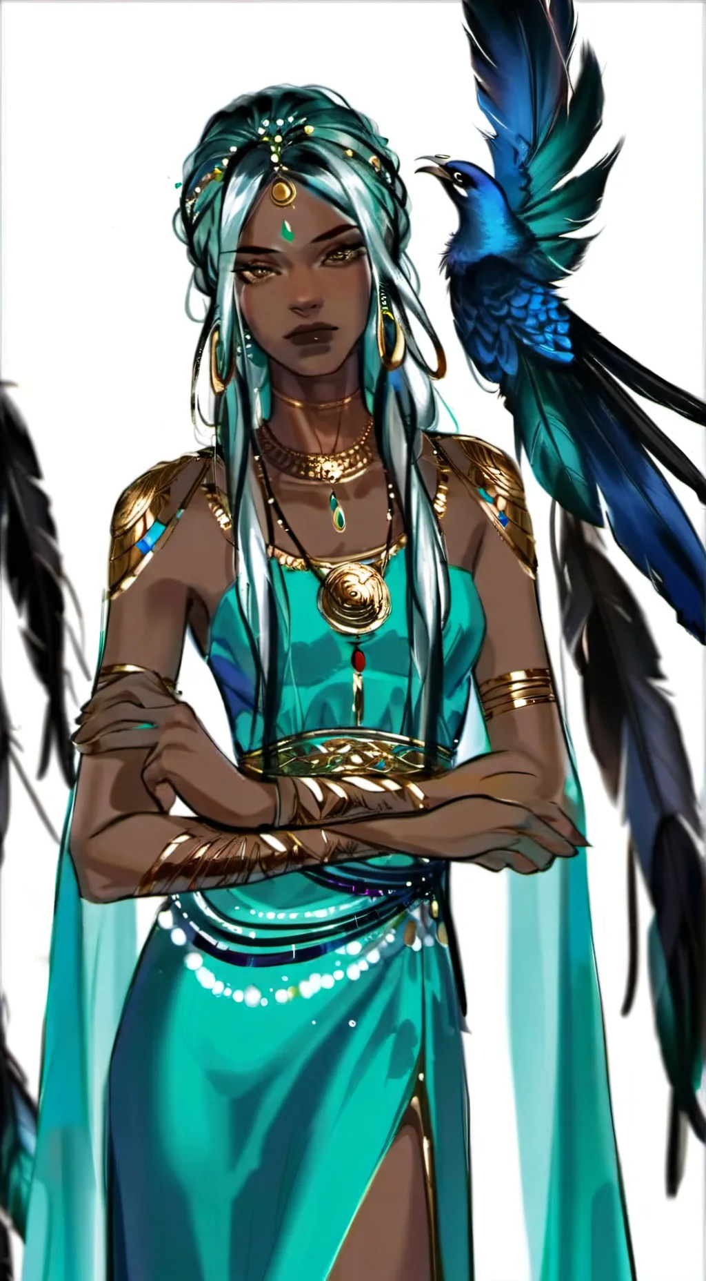 ai character: Lady Hera background