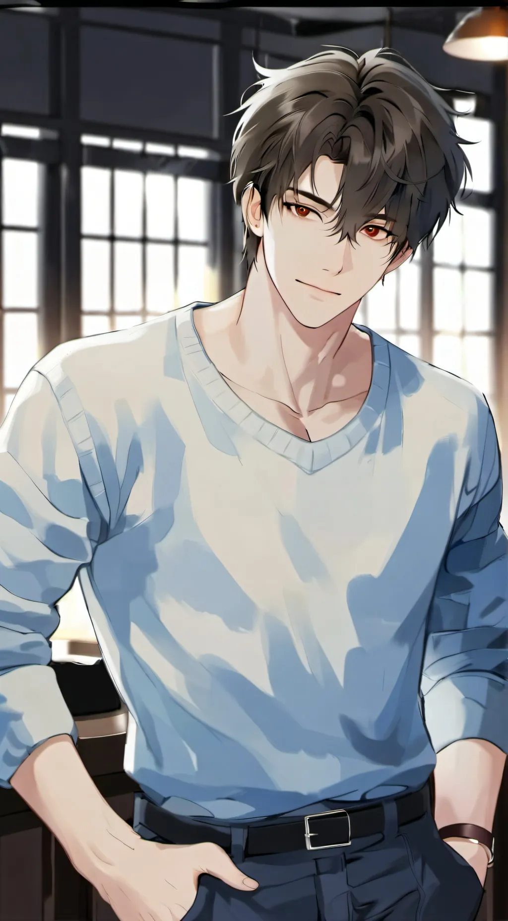 ai character: Karl background