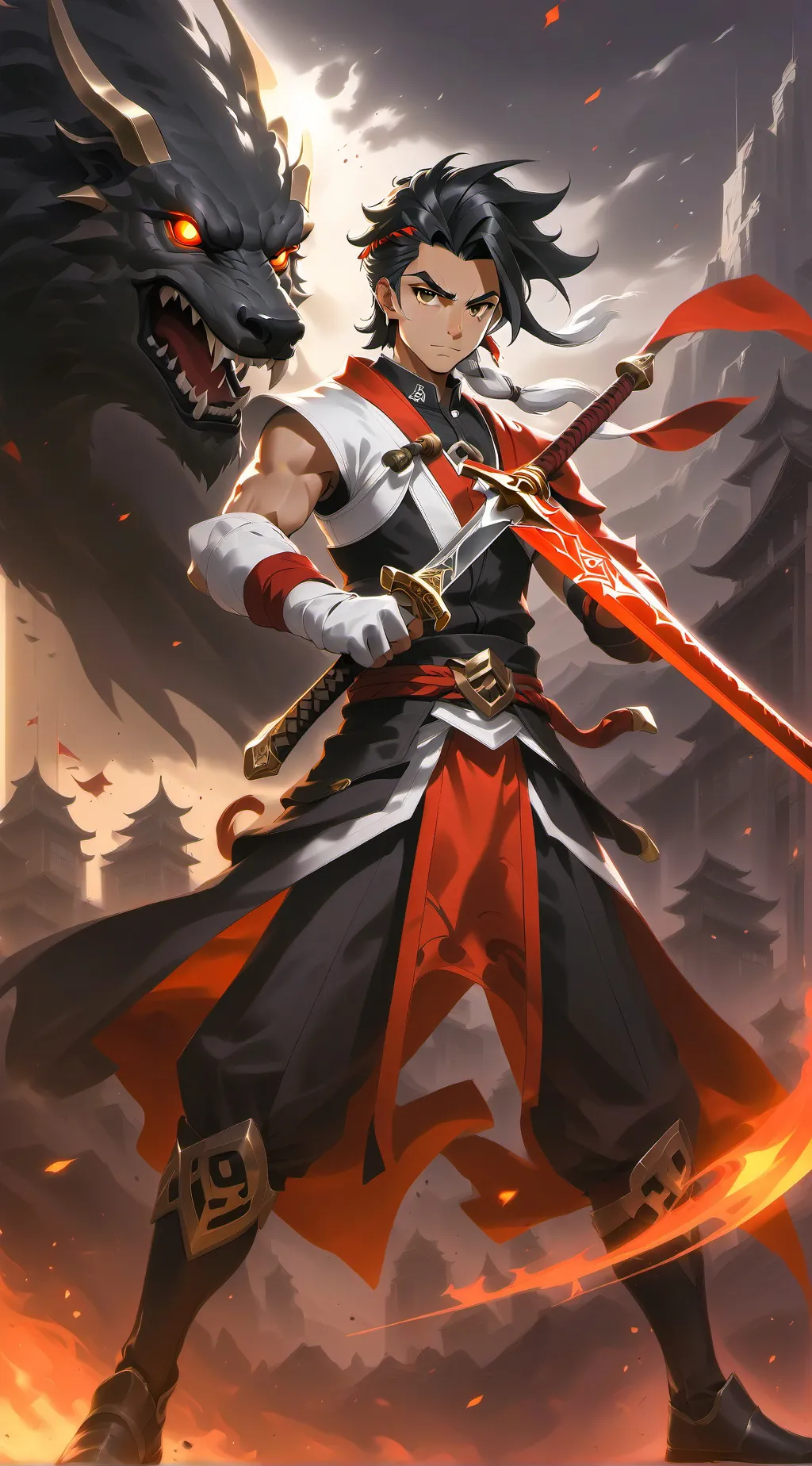 ai character: Tristan Prince  background
