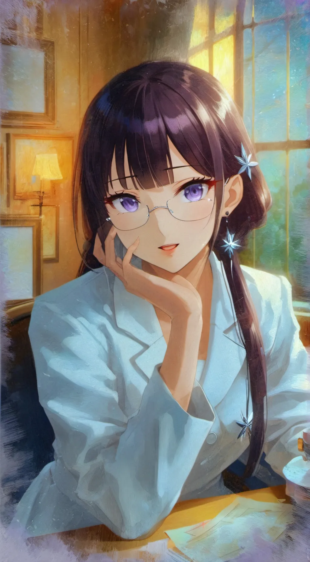 ai character: Himiko background