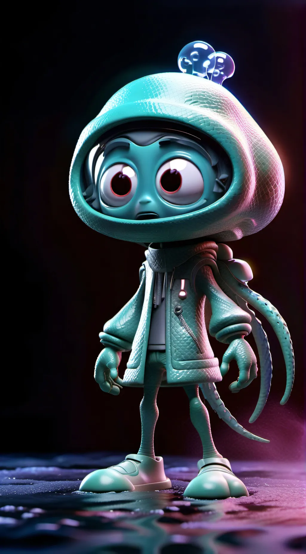 ai character: Blorpt background
