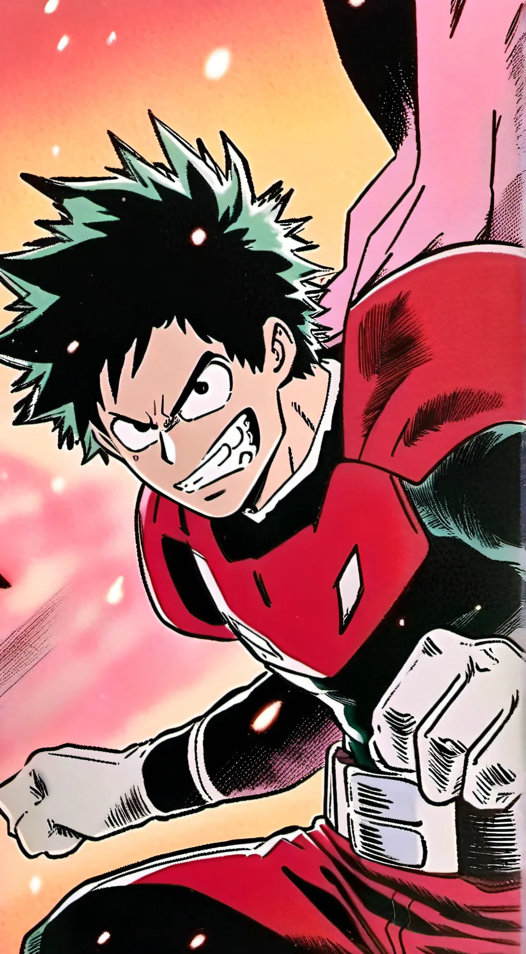 ai character: normal mha day background