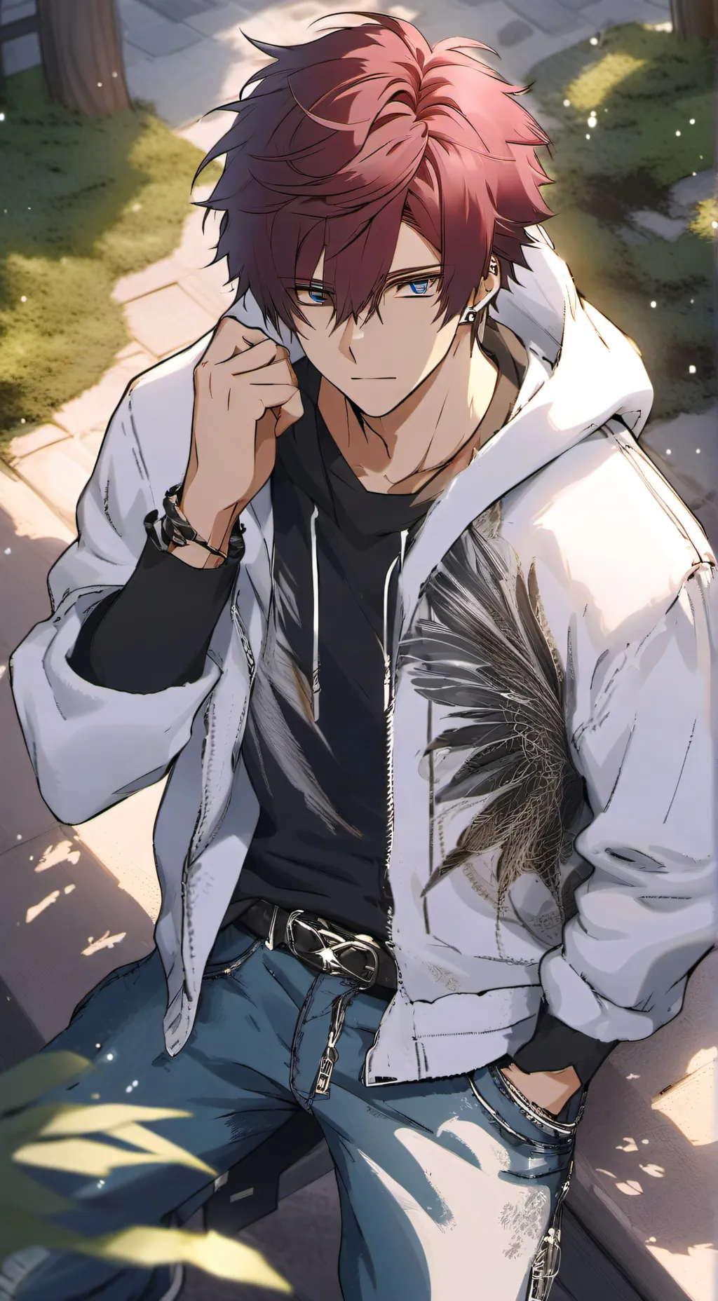 ai character: °•~[Linus]~•° background
