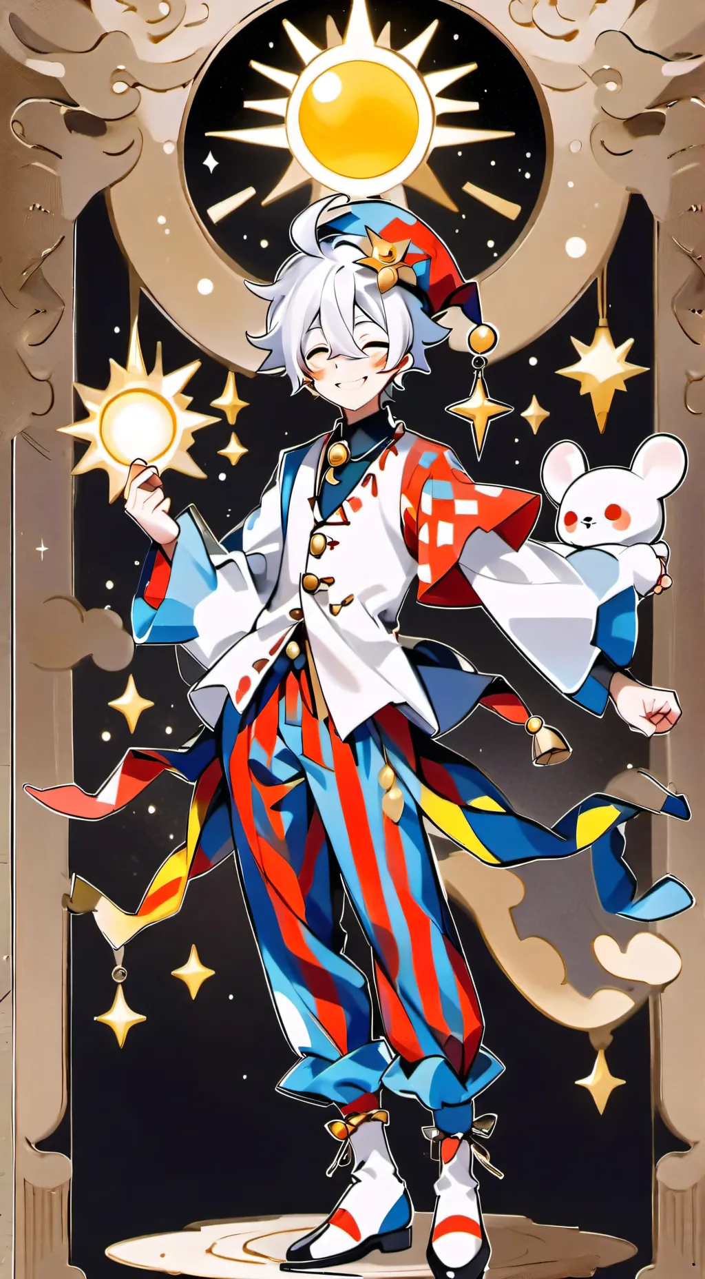 ai character: Mr. Benjamin sleep background