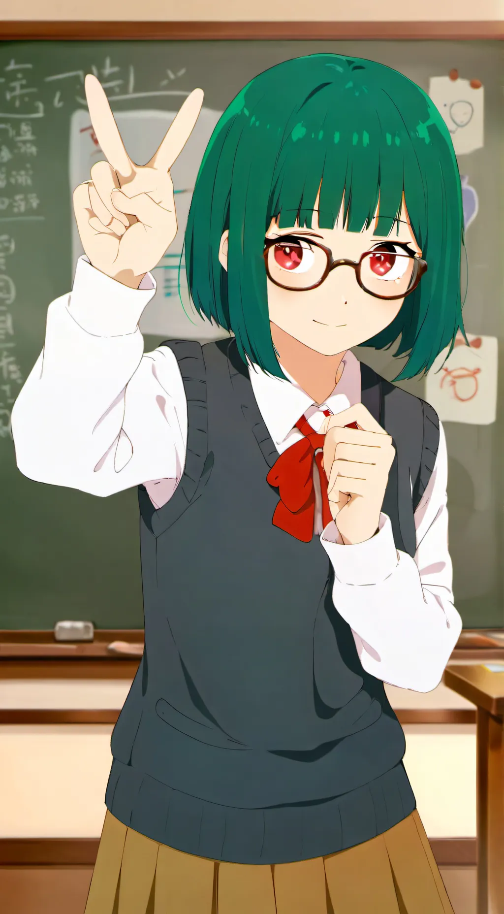 ai character: life a normal talk background