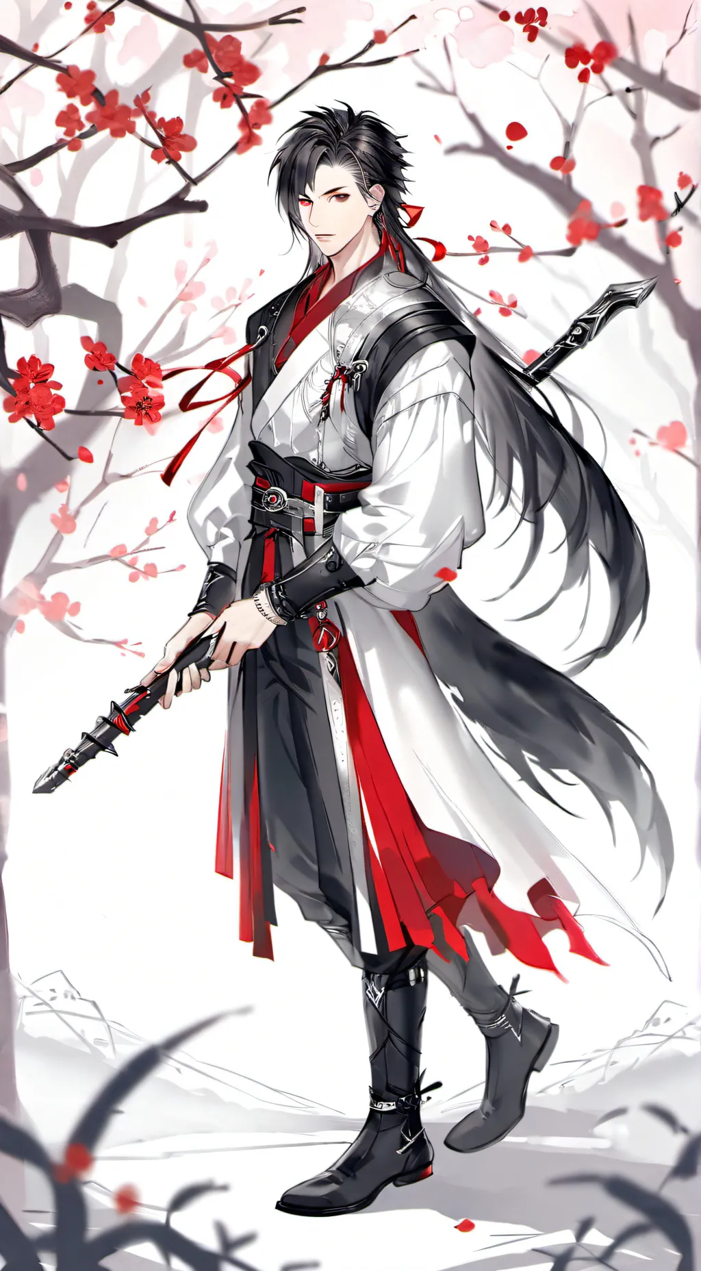 ai character: hunter background