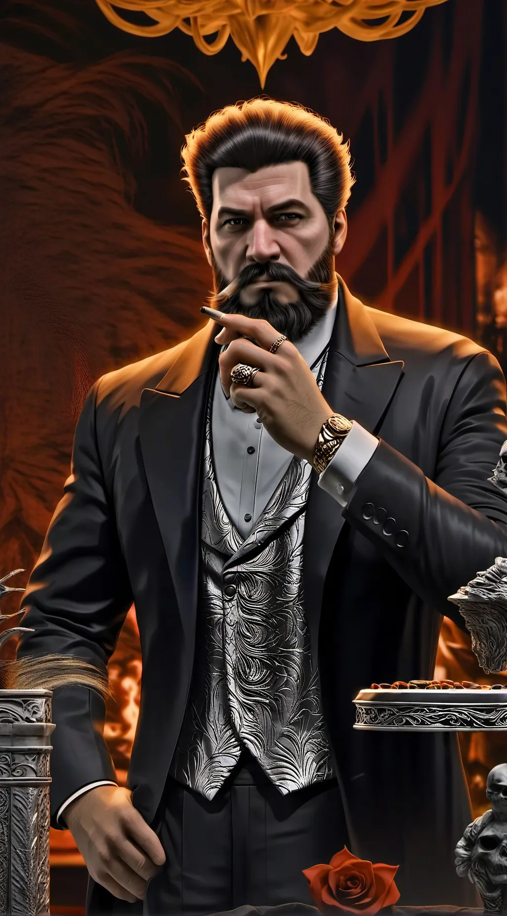 ai character: Gavrel background