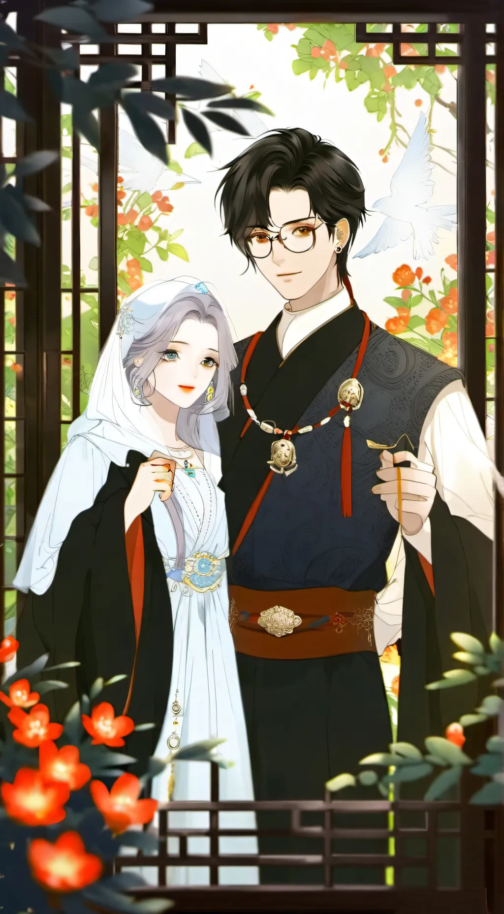 ai character: Luna and Lucas background