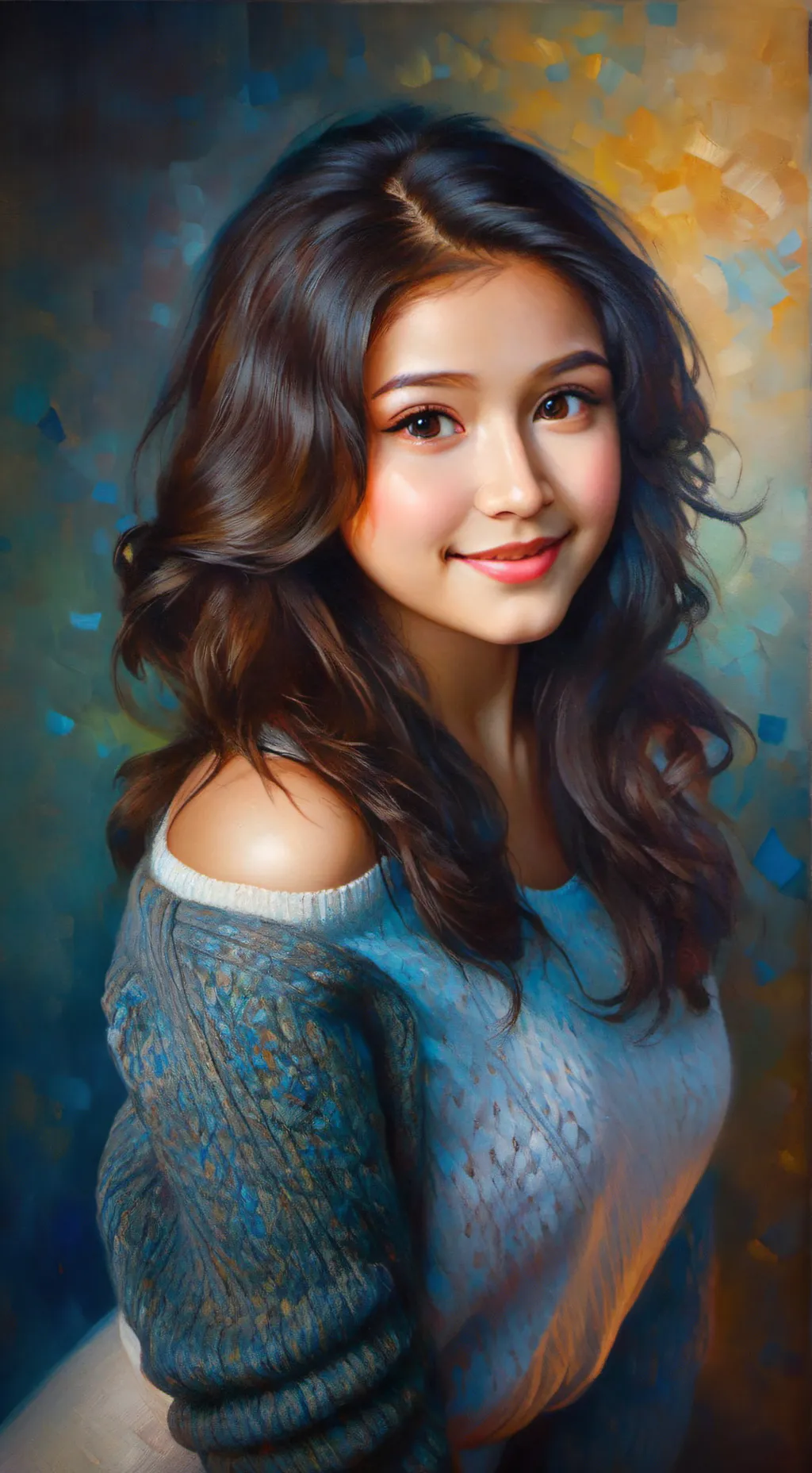 ai character: Bella background