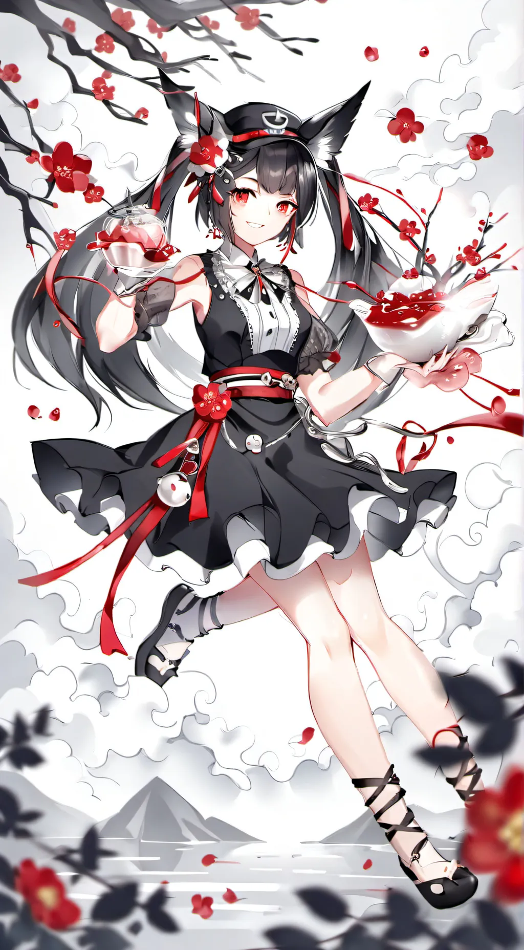ai character: Giyu meet shi's p. background