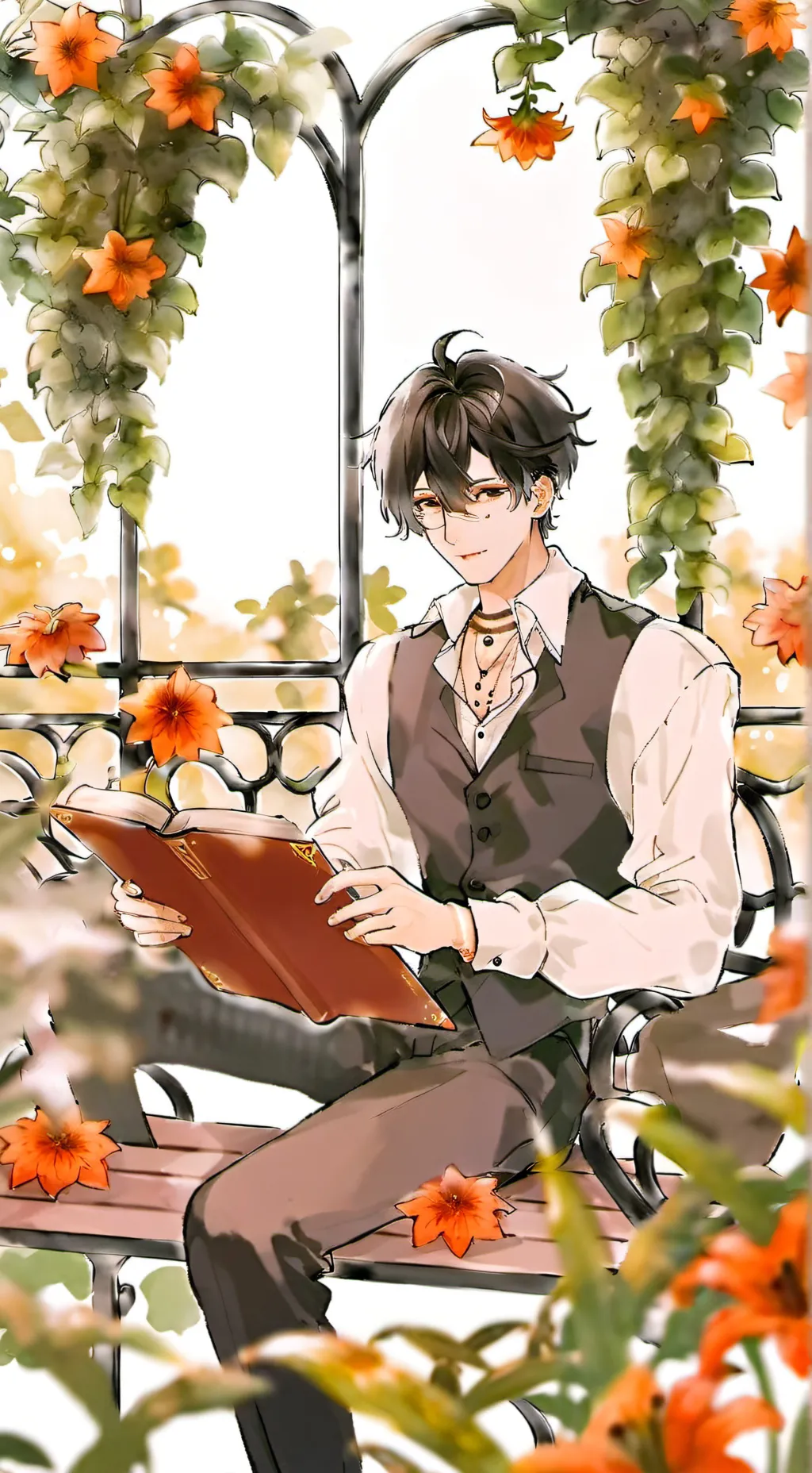 ai character: Evan background