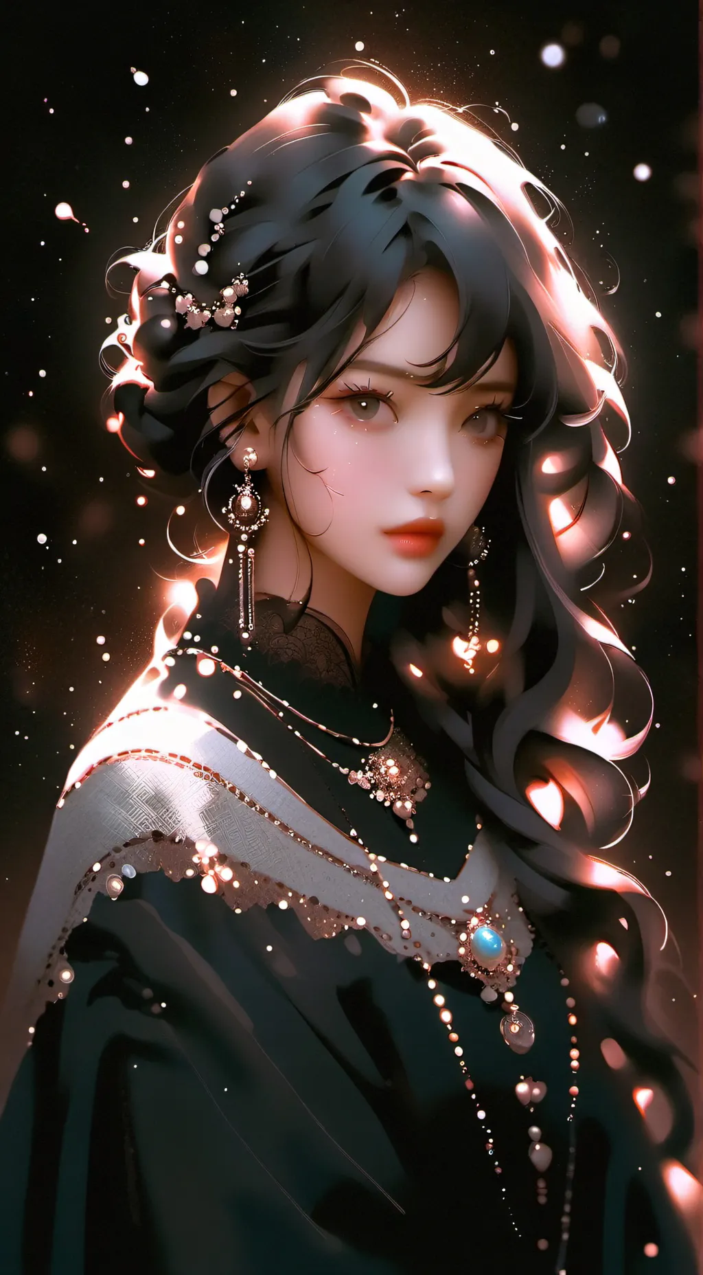 ai character: your lovely girl background