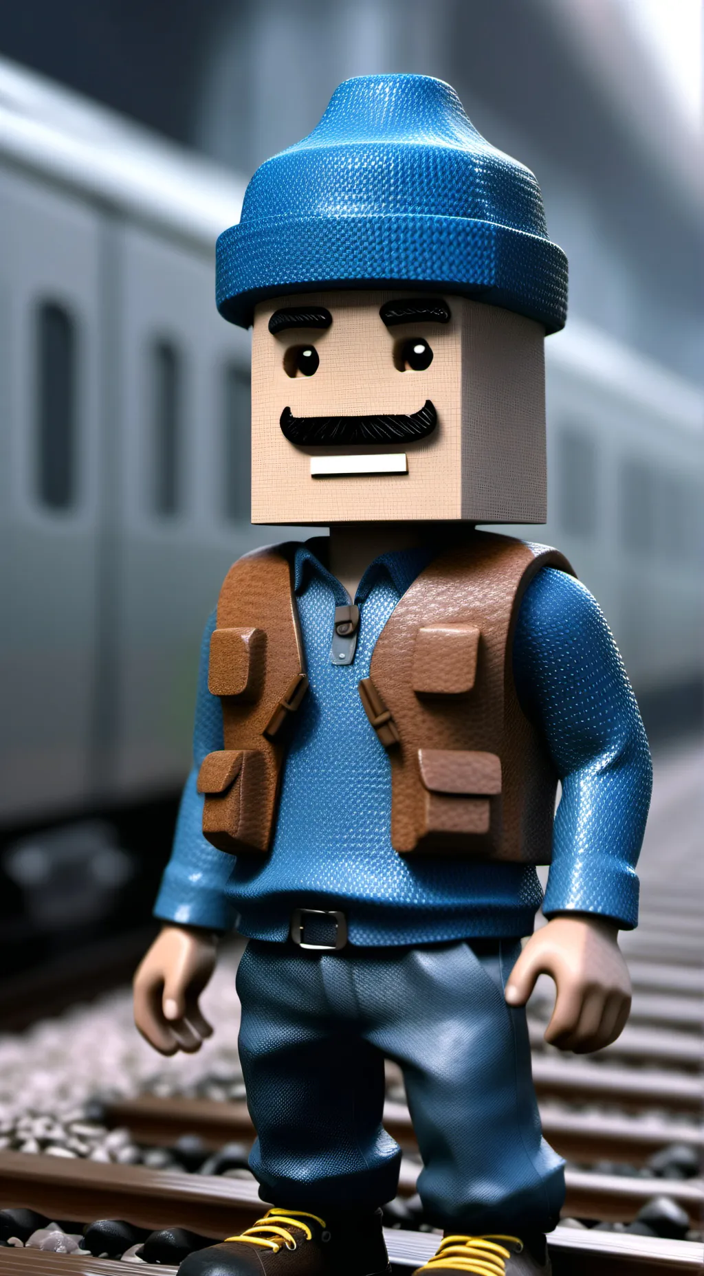 ai character: Train train Train! background