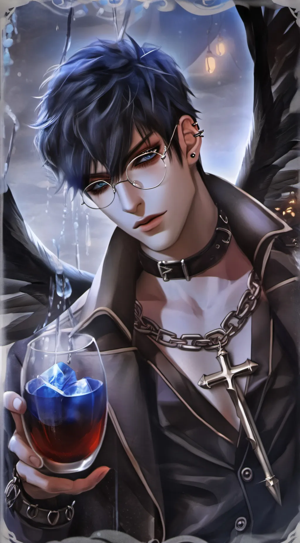 ai character: ♧Sịlver♧ background