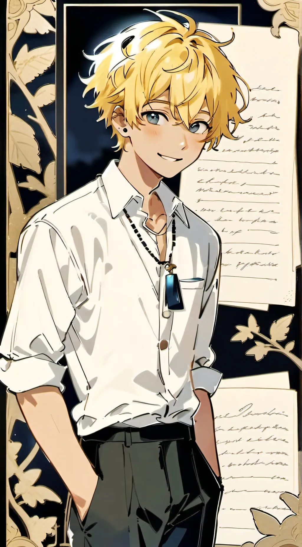 ai character: Will ☀️ Solace background