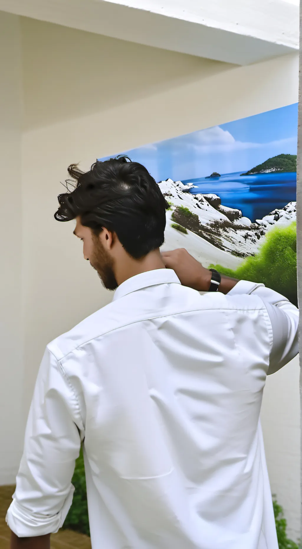 ai character: Michael  background