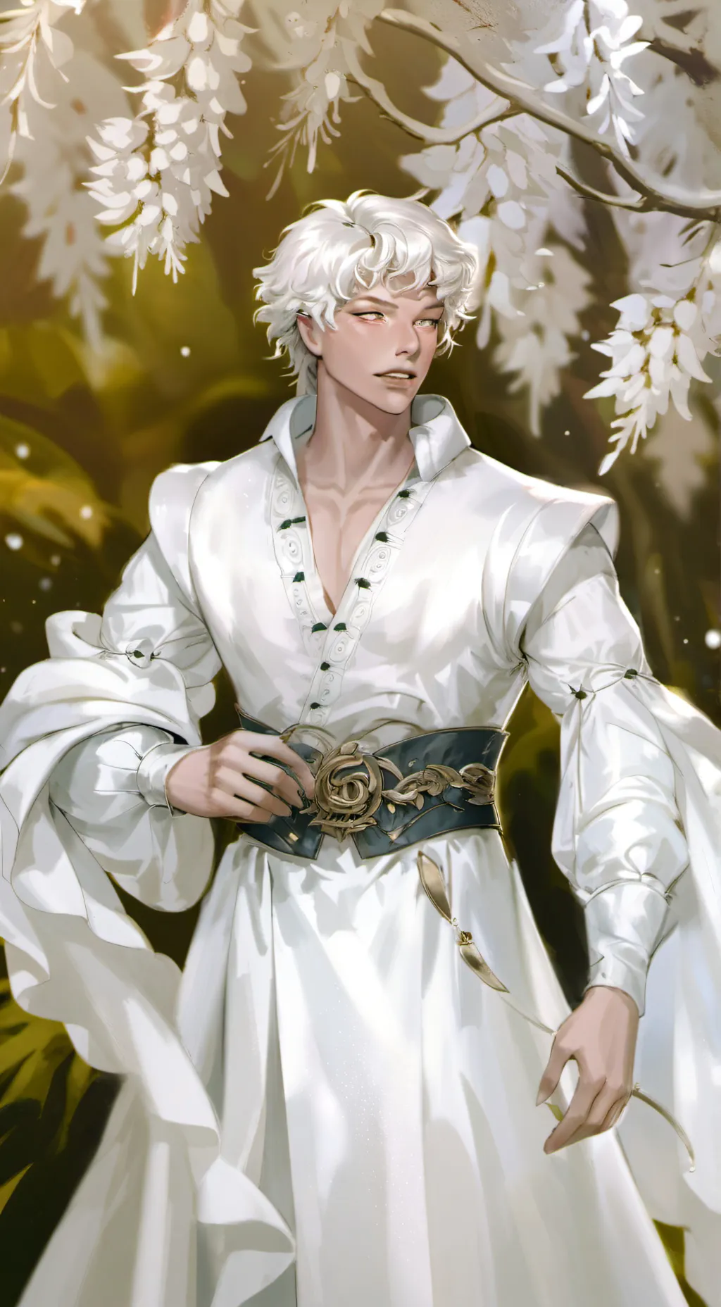 ai character: 🎅🏽SANTA background