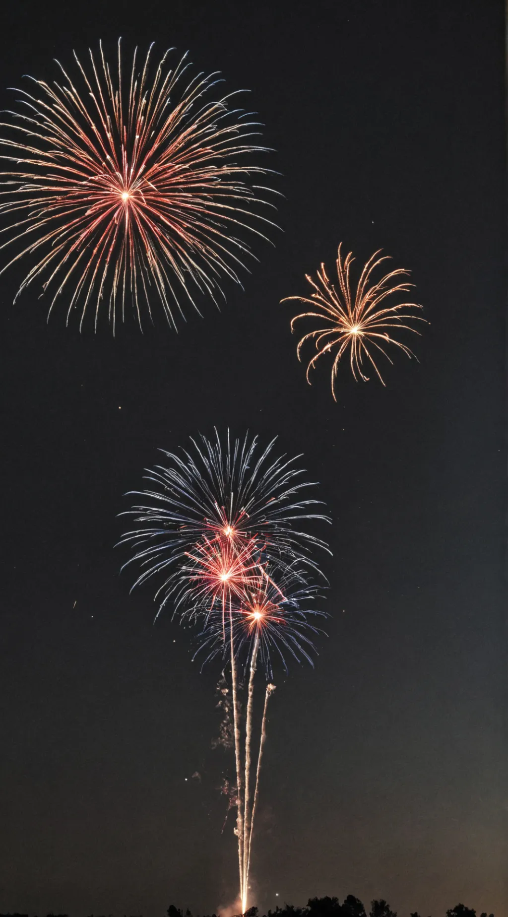 ai character: MD 4th of July background