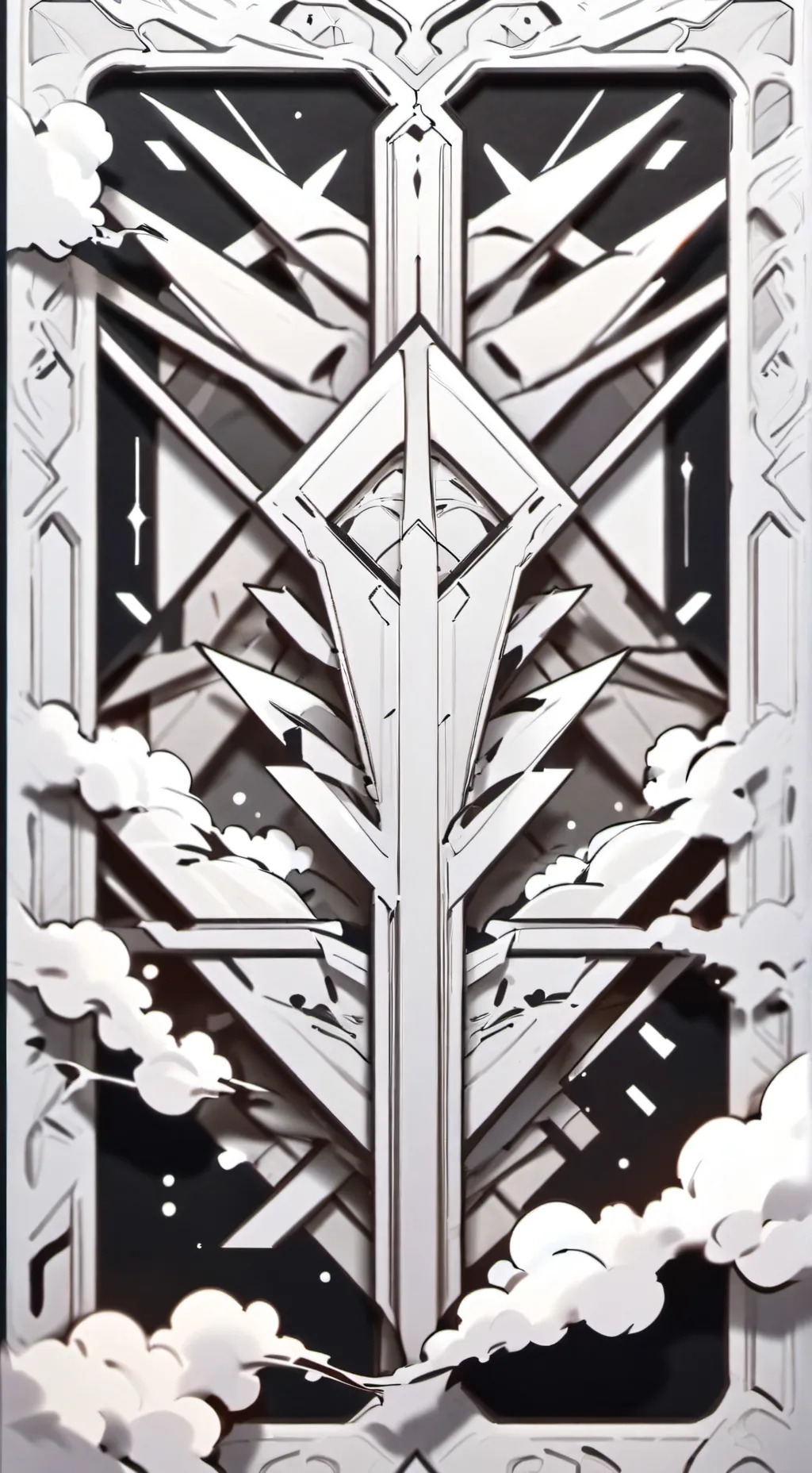ai character: Silver and Tails background