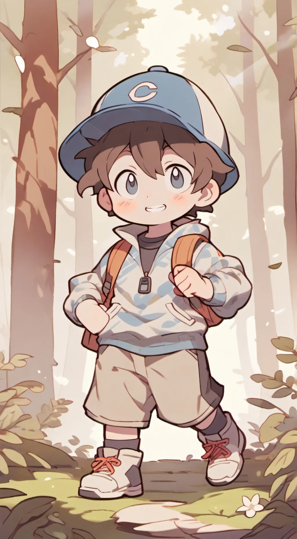 ai character: Teen dipper  background