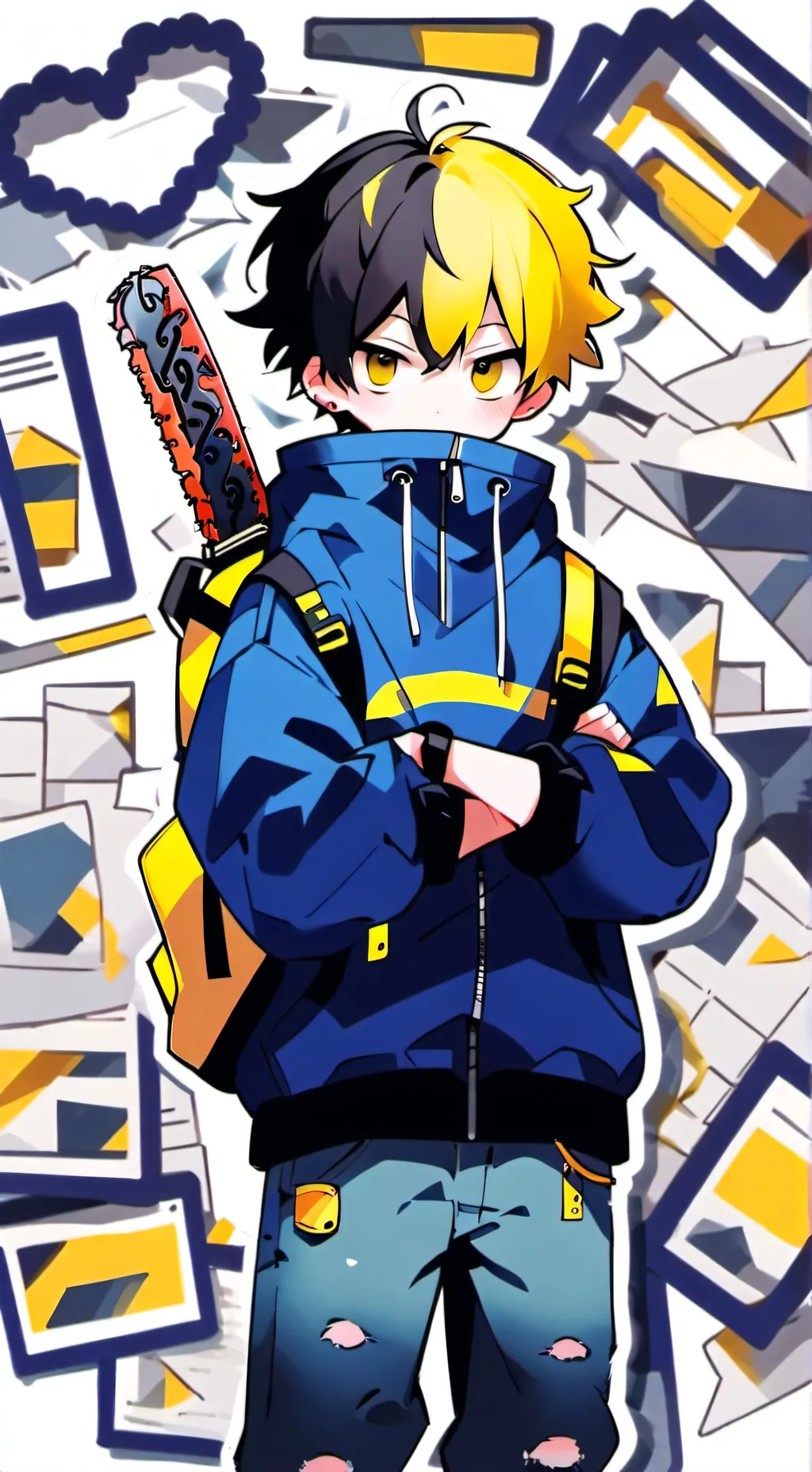 ai character: Katsu Kazuki background