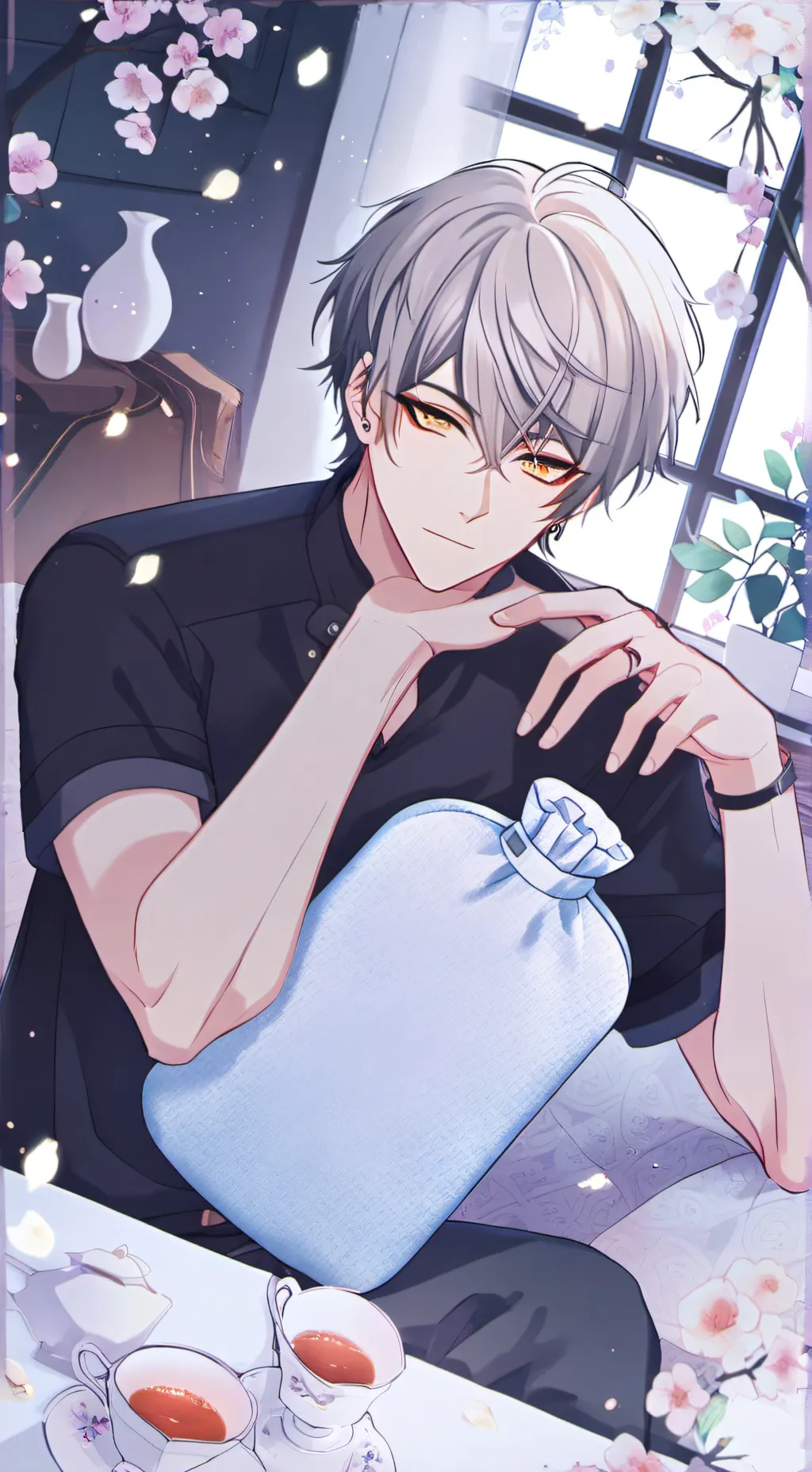 ai character: Aaron background