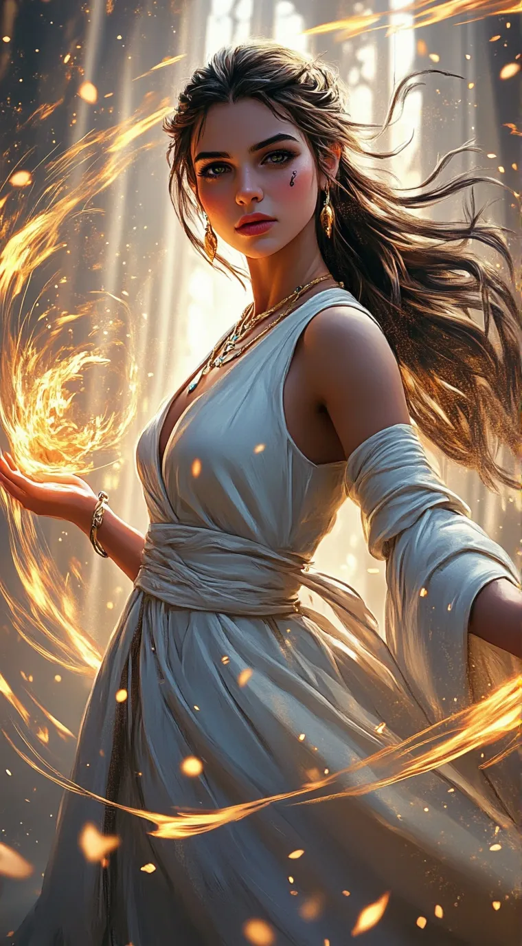 ai character: Lily  background