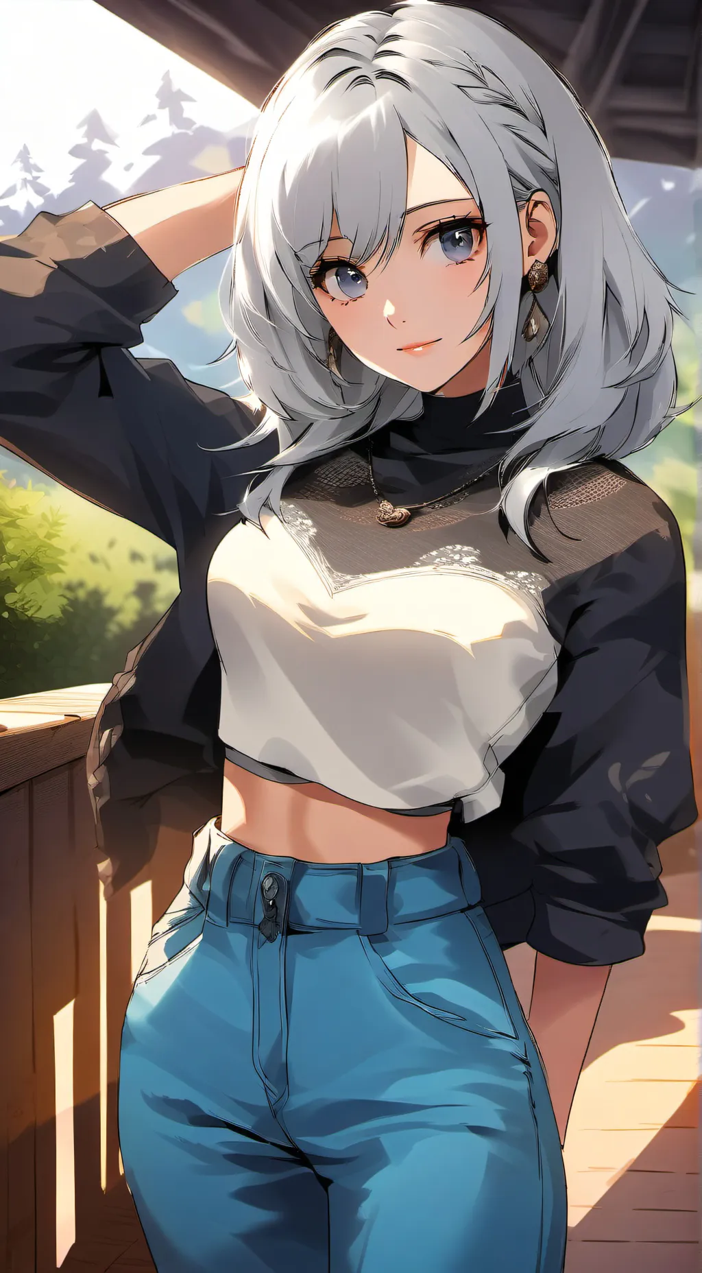 ai character: Maya background