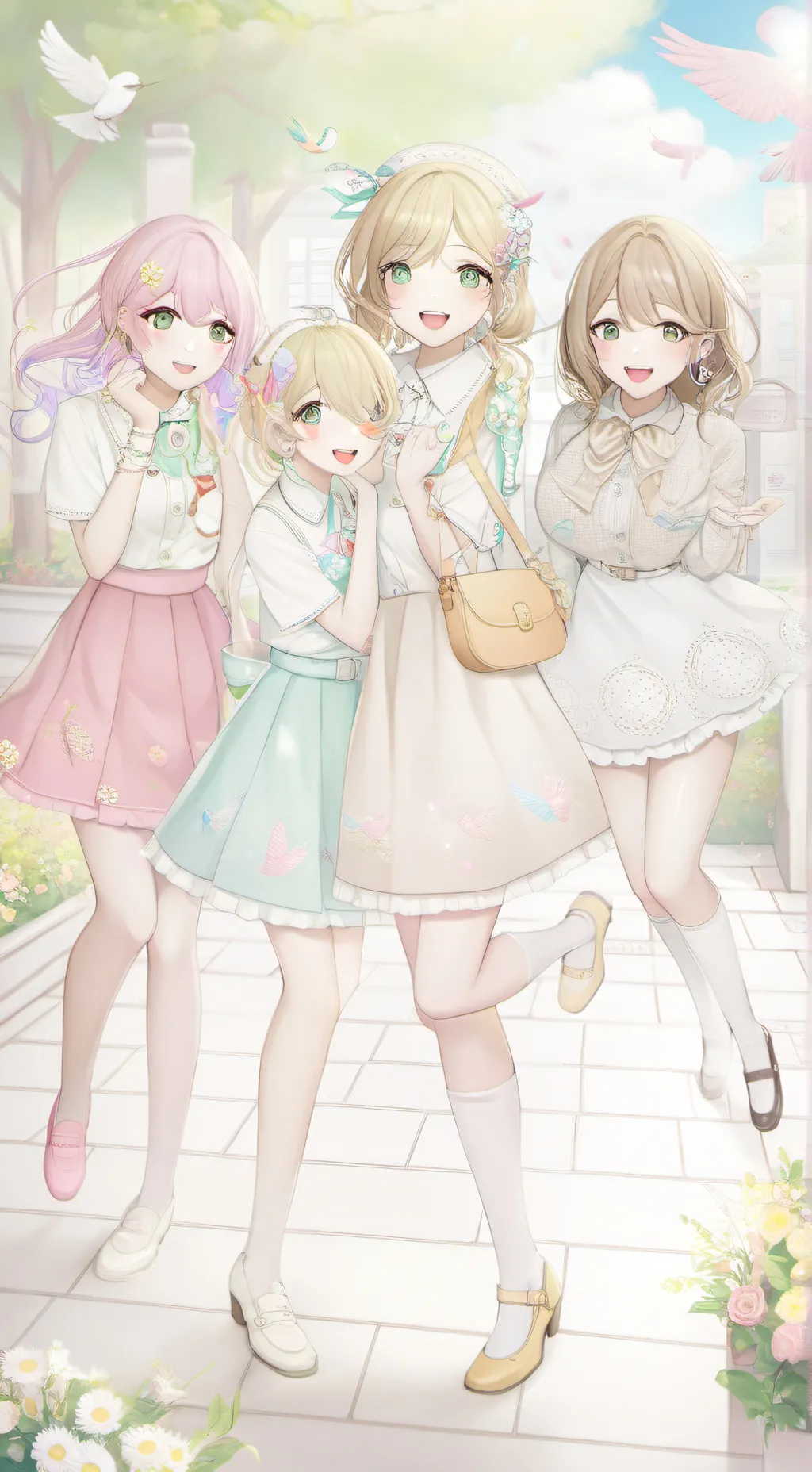 ai character: 💋Friend group😚 background